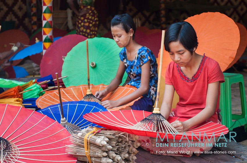 Myanmar Reisetipps | Handwerkskunst, Mitbrinsel und Souvenirs