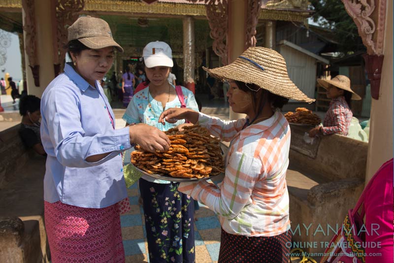 Snacks für Zwischendurch in Bagan