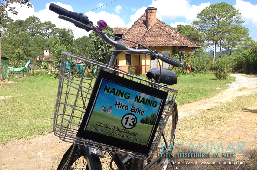 Myanmar Reisetipps - Kalaw | Fahrradvermietung und Trekkinganbieter Naing Naingg