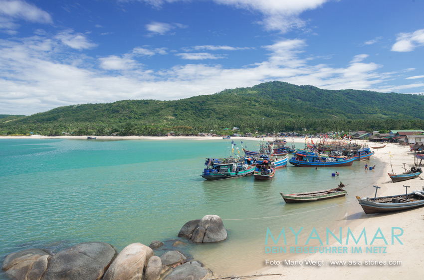 Strände auf Dawei Peninsula: Boa Say Beach