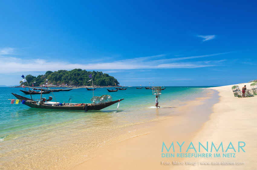 Myanmar Reisetipps: Fischerdorf und Strand Shan Maw Dawei Peninsula