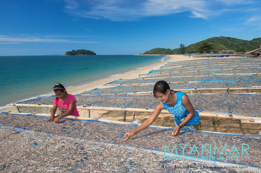 Myanmar Reisetipps - Dawei Peninsula | Fischerdorf und Strand Shan Maw