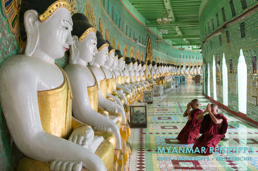 Myanmar Reisetipps | Umgebung von Mandalay | Sagaing