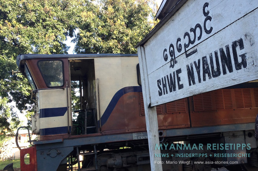 Myanmar Reisetipps | Mit der Bahn vom Inle-See nach Kalaw