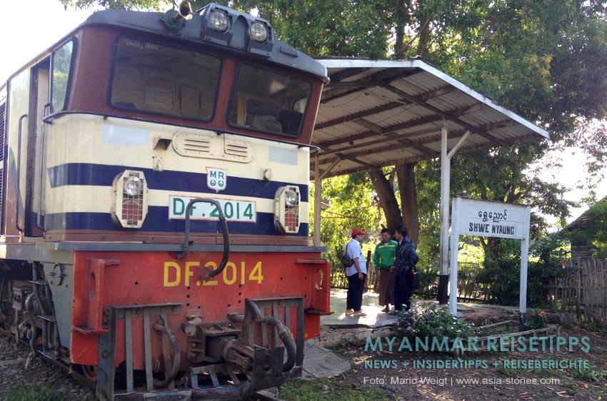 Myanmar Reisetipps | Mit der Bahn vom Inle-See nach KalawMyanmar Reisetipps | Mit der Bahn vom Inle-See nach Kalaw