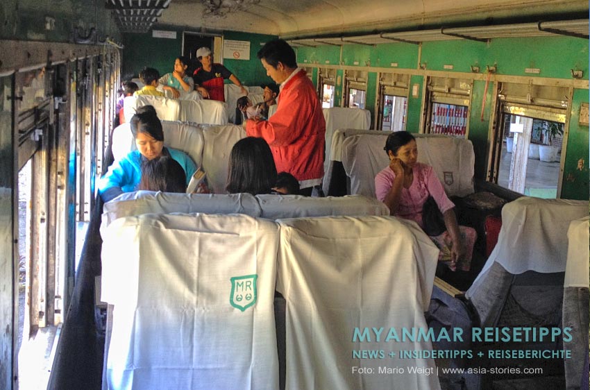 Myanmar Reisetipps | Mit der Bahn vom Inle-See (Shwe Nyaung) nach Kalaw