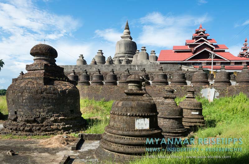 Myanmar Reisetipps | Mrauk U | Shitthaung-Tempel (80.000 Buddhas)