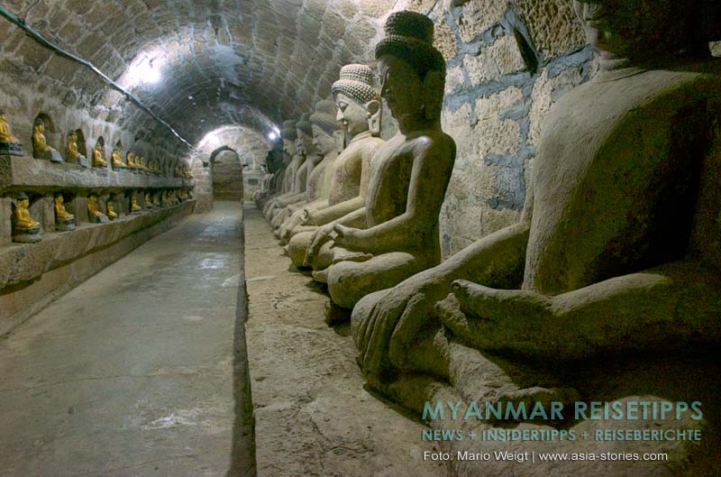 Myanmar Reisetipps | Mrauk U | Shitthaung-Tempel (80.000 Buddhas)