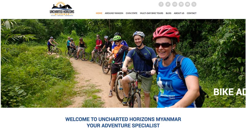 Startseite von Unchartered Horizons Myanmar
