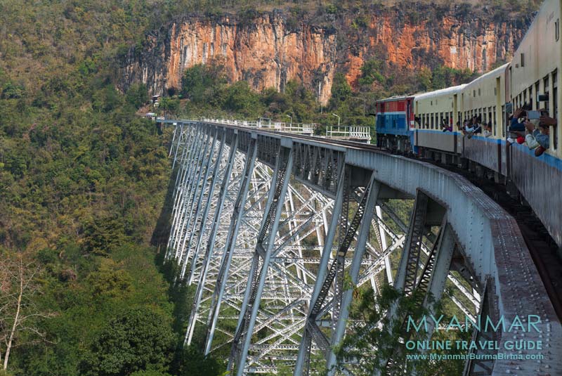 Myanmar Reisetipps | Zwischen Pyin U Lwin und Hsipaw | Gokteik Viadukt