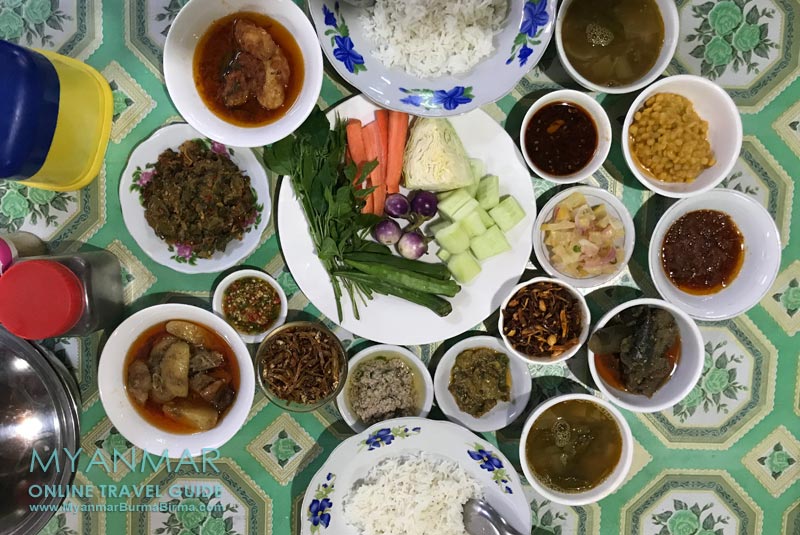 Myanmar Reisetipps | Hsipaw | Essen in Hsipaw