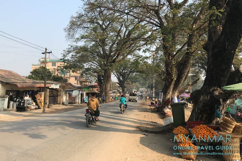 Myanmar Reisetipps | Hsipaw | Straßenszene