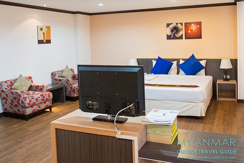 Doppelzimmer im Hotel Zayar Htet San in Dawei