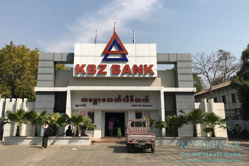 KBZ Bank in Monywa