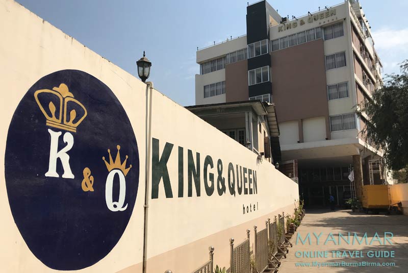 Myanmar: King & Queen Hotel in Monywa