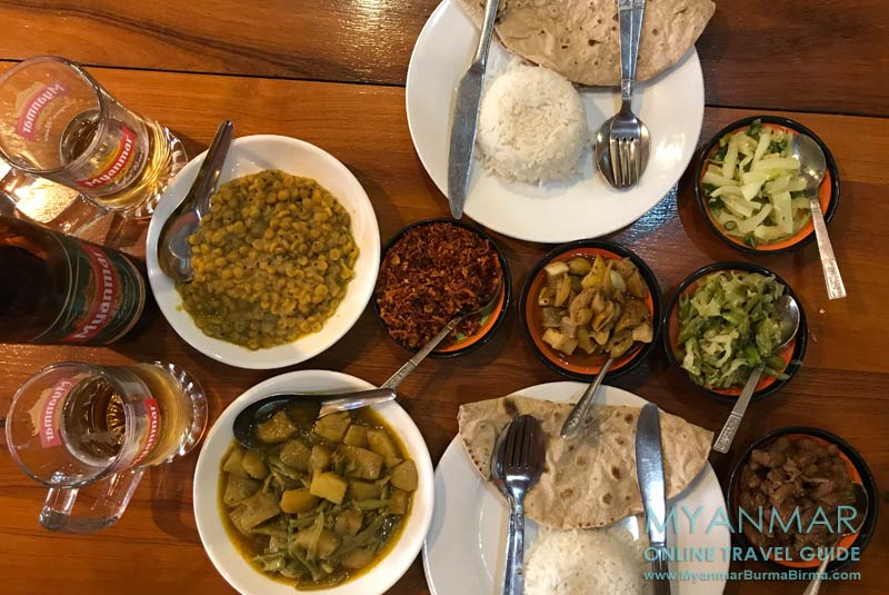 Myanmar Reisetipps | Essen im Everest Nepali Food Center