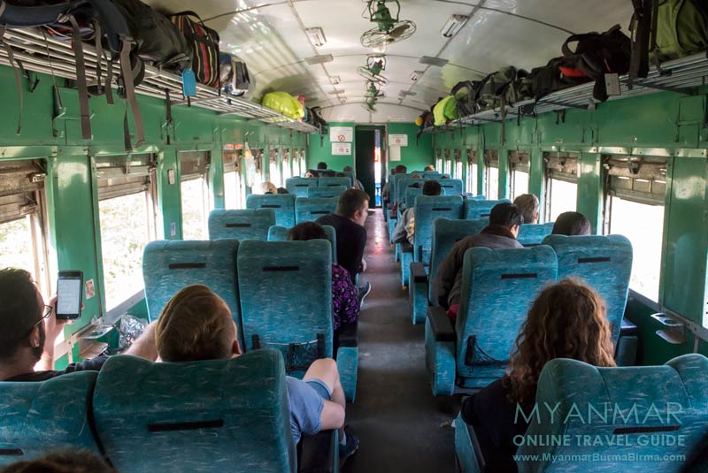 Myanmar Reisetipps | Mit dem Zug von Mandalay nach Hsipaw | Upper Class