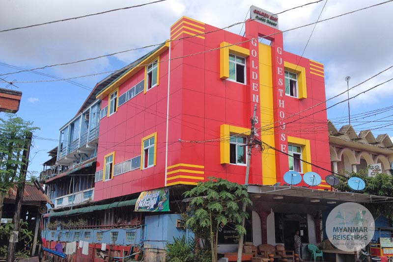 Hoteltipps für Myanmar: Golden Sky Guesthouse in Hpa-an