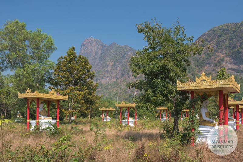 Myanmar Reisetipps | Hpa-an | Lumbini Park mit über 1.000 Buddha-Statuen