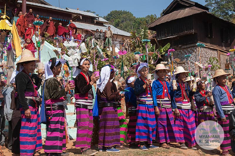 Myanmar Reisetipps | Festival 2020 | Palaung-Fest in Pankam - Hsipaw