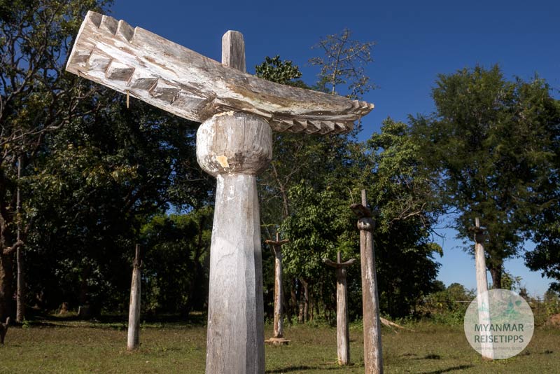 Myanmar Reisetipps | Loikaw | Mit Hühnerknochen sagen Schamanen die Zukunft voraus.