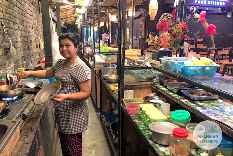 Myanmar Reisetipps | Pyay | Baydaryi Food Village