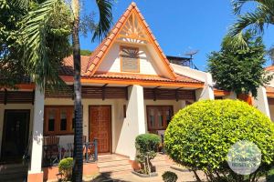 Myanmar Reisetipps | Pyay | Doppelbungalow vom Lucky Dragon Hotel