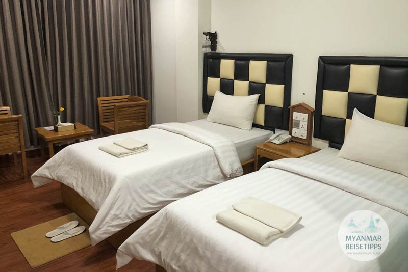 Myanmar Reisetipps | Pyay | Zimmer 107 im Irrawaddy Hotel