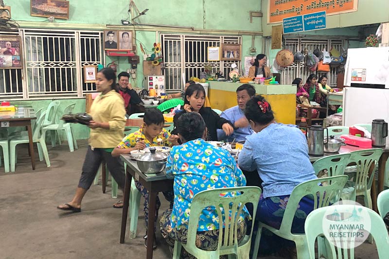 Myanmar Reisetipps | Pyay | May Ywet War Restaurant