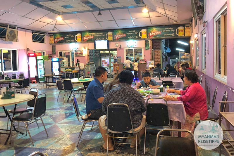 Myanmar Reisetipps | Pyay | San Francisco Restaurant
