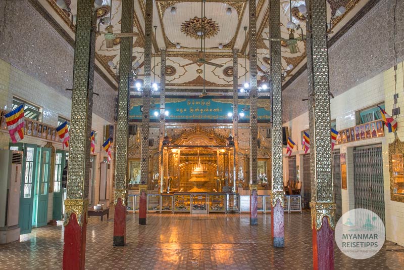 Myanmar Reisetipps | Pyay | Ordinationshalle in der Shwesandaw-Pagode