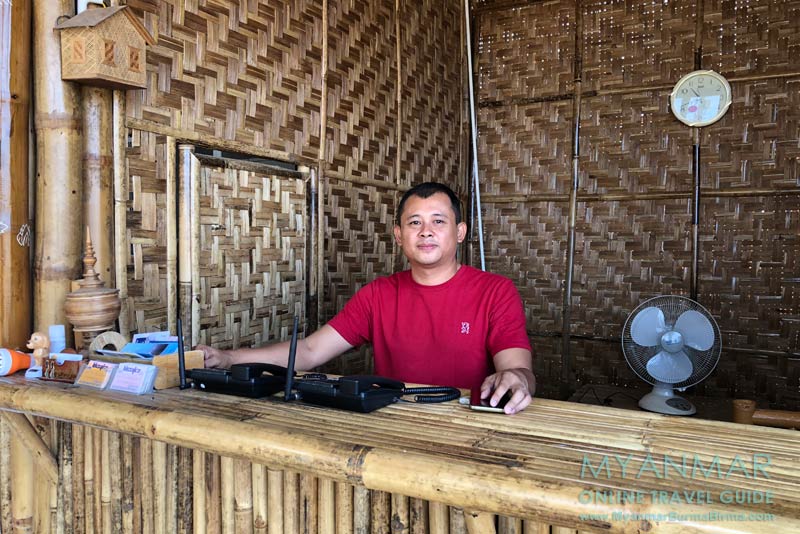 Eigentümer Thant Zin vom Sweet Honey Bamboo Village auf Dawei Peninsula