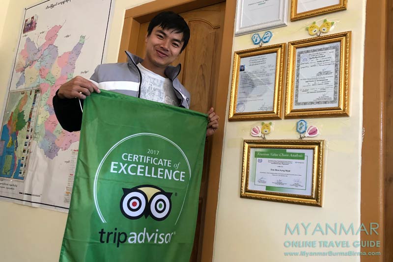 Myanmar, Hsipaw: Mitch Michael (Soe Moe Aung Myat) von Northern Shan State Trek (Travel & Tour)