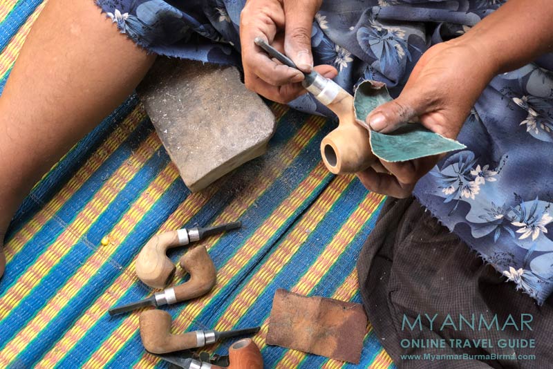 PfeifenmanufakturInsel auf der Bilu Kyun 