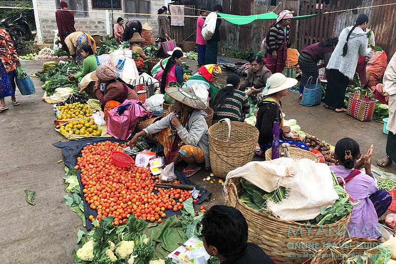 Myanmar Reisetipps | Kalaw | Fünf-Tage-Markt