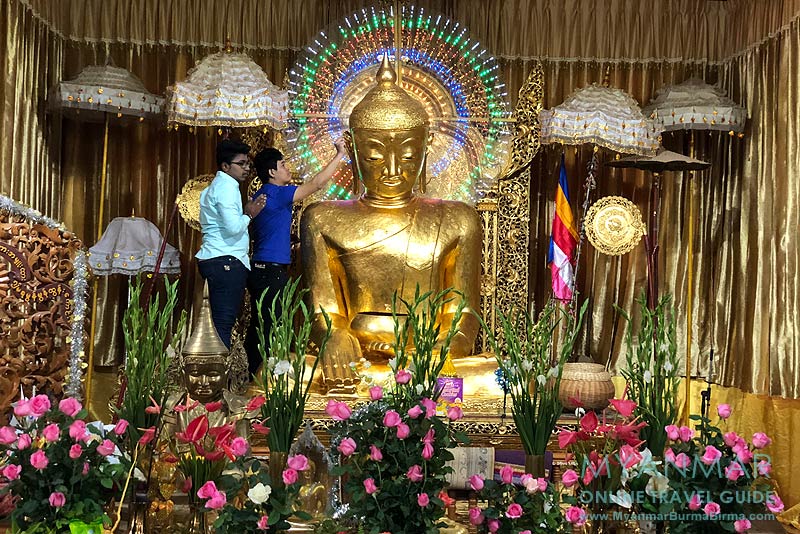 Myanmar Reisetipps | Kalaw | Bambus-Buddha in der Hnee-Pagode