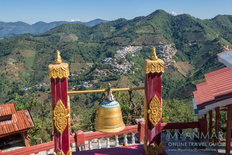 Myanmar Reisetipps | Kalaw | View von der Taung Pe Hill Top Pagode