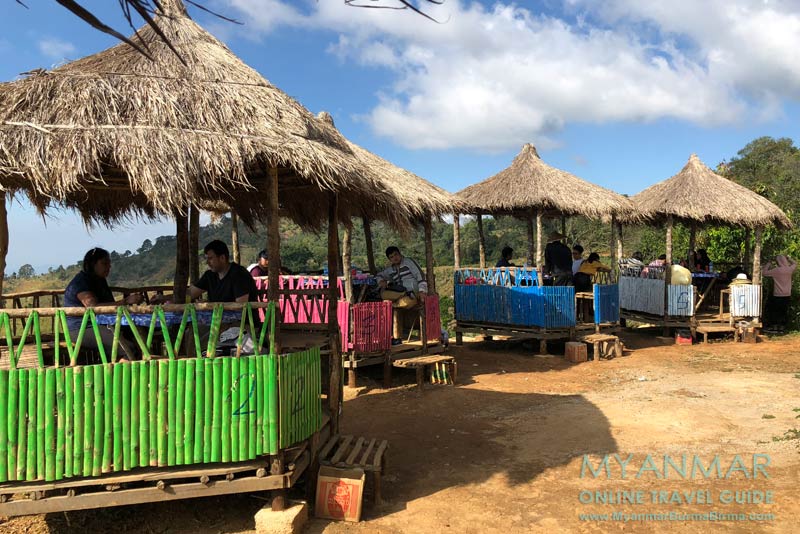 Myanmar Reisetipps | Kalaw | Open-Air-Restaurant Sky View