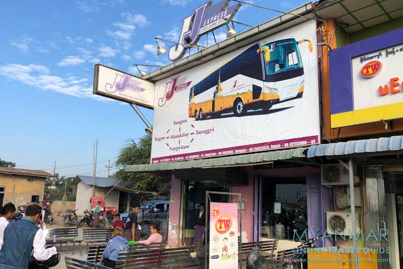 Myanmar Reisetipps | Mandalay | JJ Express Office