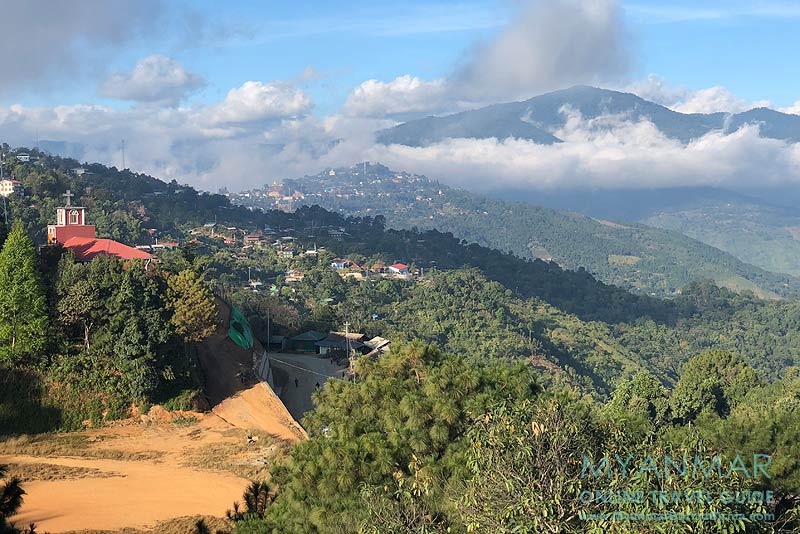 Myanmar Reisetipps | Mindat | Ausblick vom Hotel Mindat