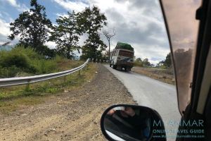 Myanmar Reisetipps | Mindat | Straße von Pakokku nach Mindat