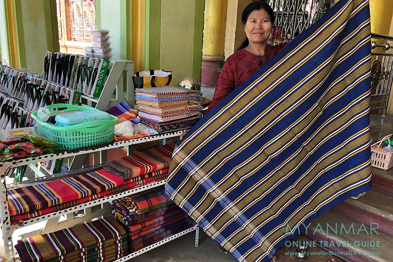 Myanmar Reisetipps | Pakokku | Für Webtextilien ist Pakokku bekannt.