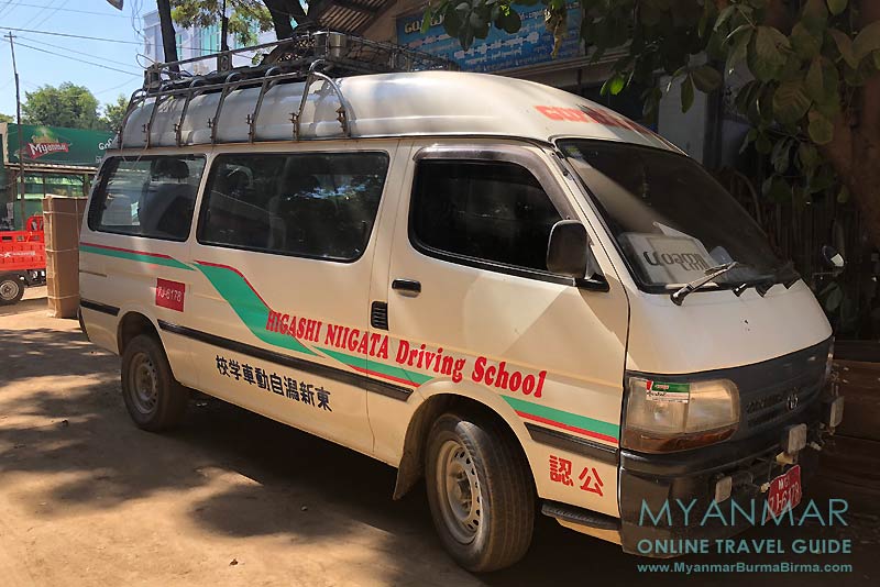 Myanmar Reisetipps | Pakokku | Minibus nach Mindat