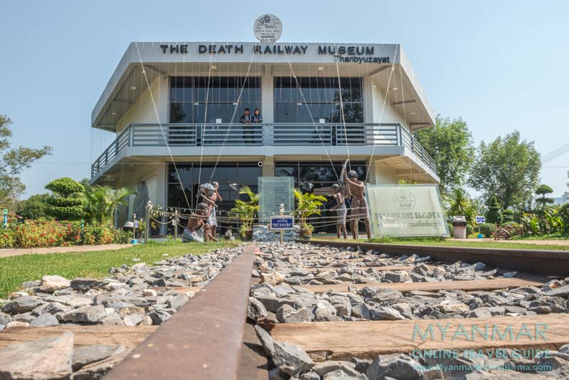 Thanbyuzayat : Eingang vom The Death Railway Museum