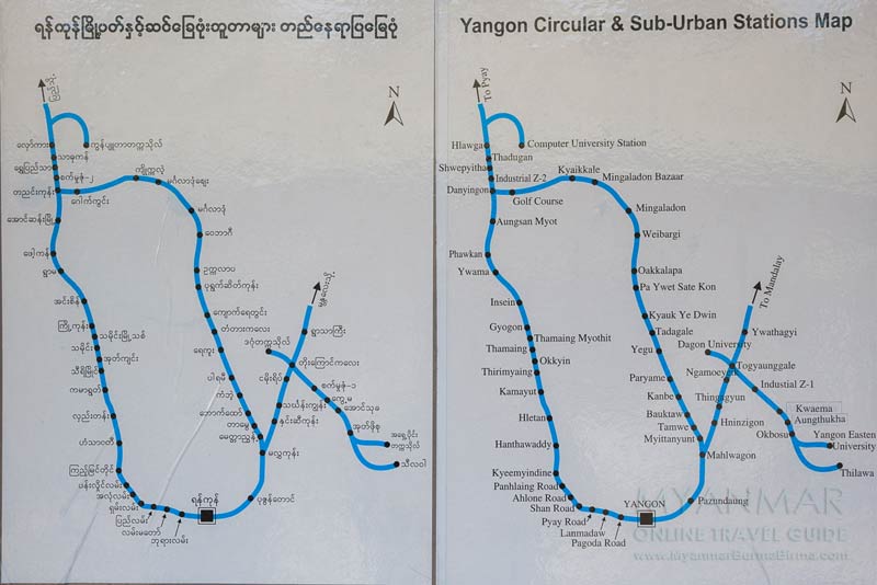 Myanmar Reisetipps | Yangon | Ringbahn (Circular Train)