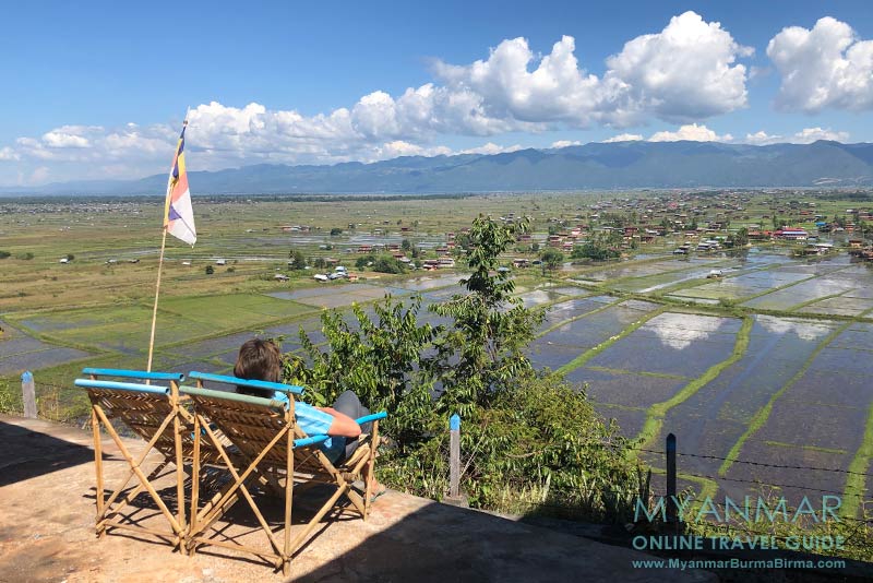 Myanmar Reisetipps | Inle-See | Ende Oktober: Blick vom Kloster Taung Chay Taw Ya