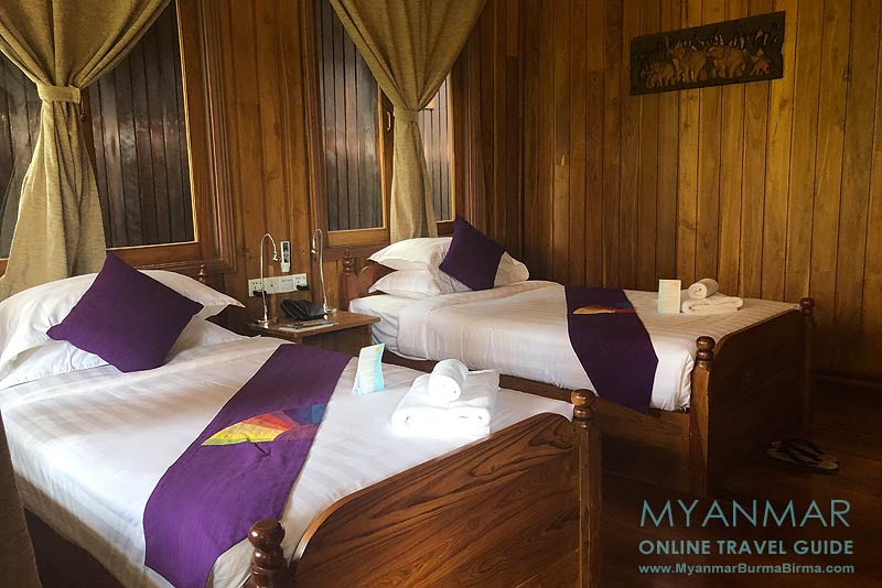 Doppelzimmer im Inle Cottage Boutique Hotel in Nyaungshwe