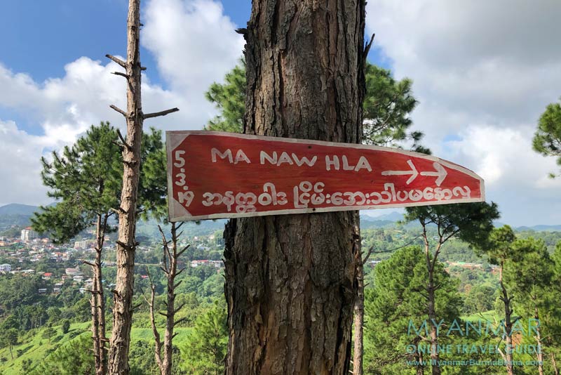 Myanmar Reisetipps | Umgebung von Kalaw | Wanderung zur Ma Naw Hla Pagode
