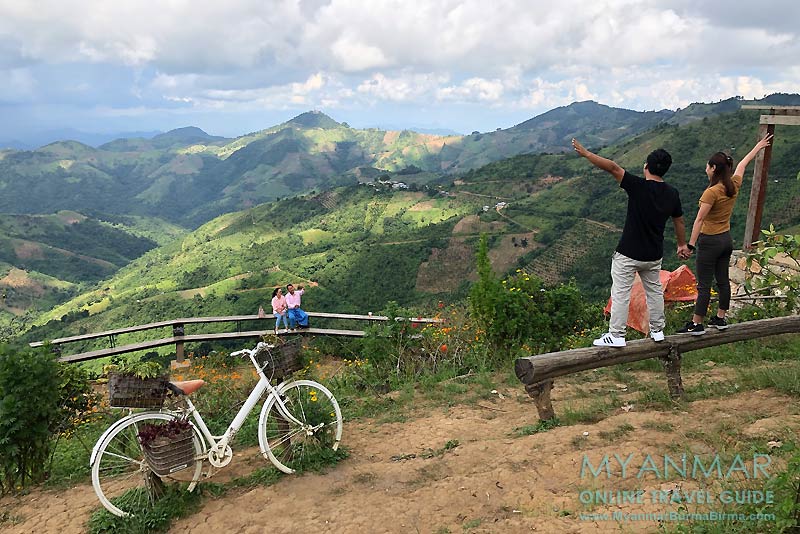 Myanmar Reisetipps | Umgebung von Kalaw | Aussicht am Viewpoint@Kalaw