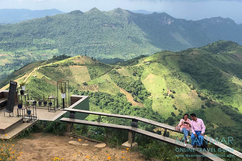 Myanmar Reisetipps | Umgebung von Kalaw | Aussicht am Viewpoint@Kalaw